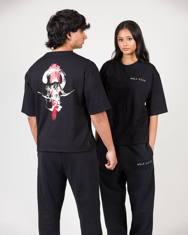 Samurai Oversized Box-Fit Tee