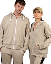 Bolt Gear Beige Zip Hoodie