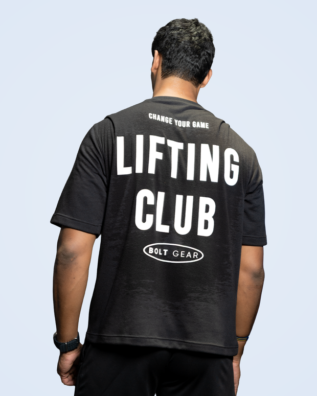 Bolt Gear Oversized Box Fit Tee – Lifting Club Edition