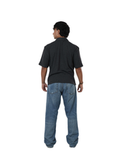 Bolt Gear Oversized Shirt – Grey Marl Ribbed Edition
