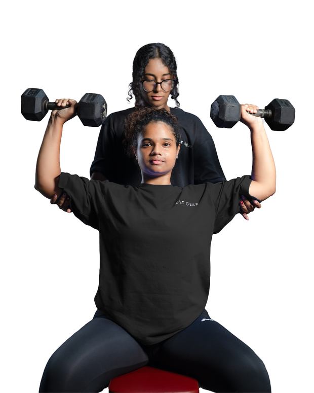Bolt Gear Oversized Box Fit Tee – Lifting Club Edition
