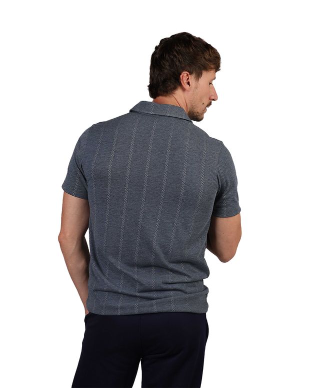 Bolt Gear Men’s Polo Zip T-Shirt