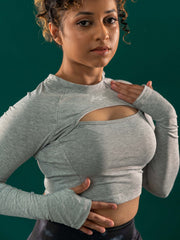 Bolt Gear | Women's Cropped Long Sleeve Top | 365 Collection