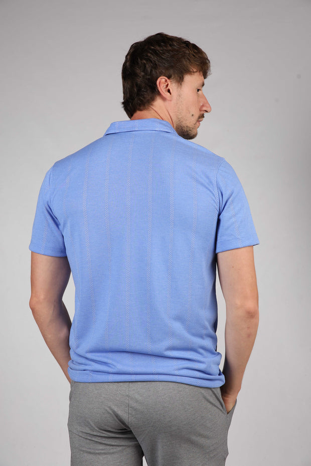 Bolt Gear Men’s Polo Zip T-Shirt
