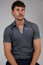 Bolt Gear Men’s Polo Zip T-Shirt