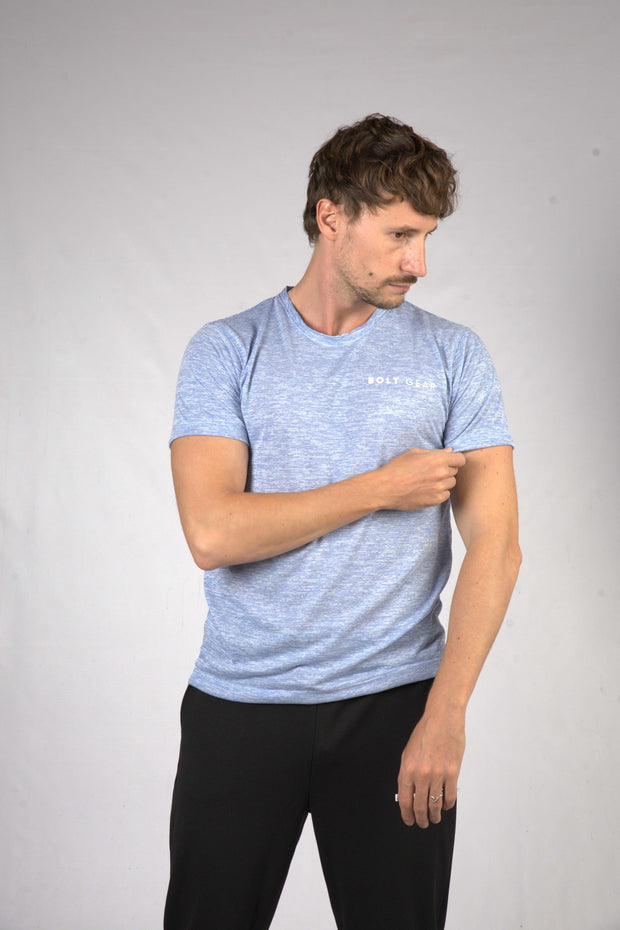 Bolt Gear Light Blue Performance T-Shirt