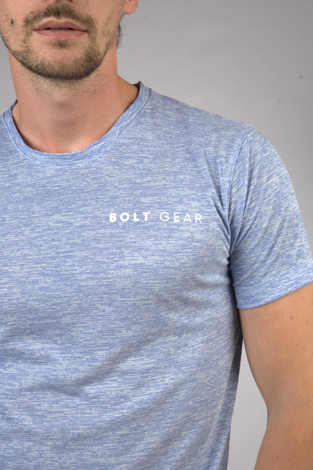 Bolt Gear Light Blue Performance T-Shirt